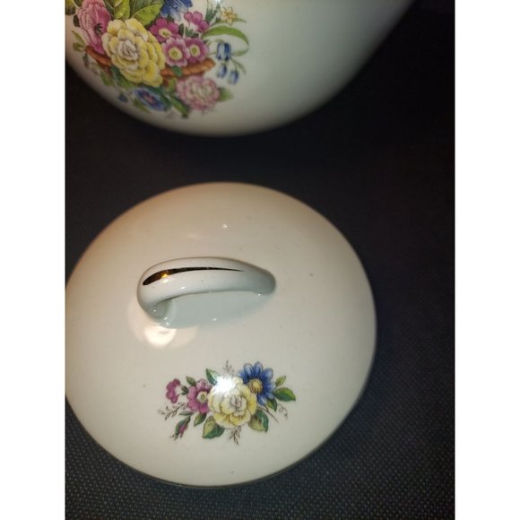 Vintage Mid Century Floral Teapot - Picture 6 of 6